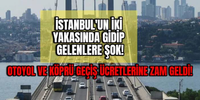 İstanbul'un iki yakasında gidip gelenlere şok! Kadıköy-Maslak arası aylık yol masrafı 3 bin 785 lira oldu