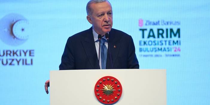 Erdoğan: Muhalefetin 'Tarım bitti' tezinin içi boş'