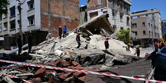 İstanbul'da çöken binayla ilgili detay: 36 yıllık binanın 1,5 katı kaçak, malzeme deniz kumu