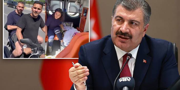 Bakan Koca'dan ambulansın önünü kesen magandalara sert tepki: Bu iki şahısta insanlık göremeyeceksiniz