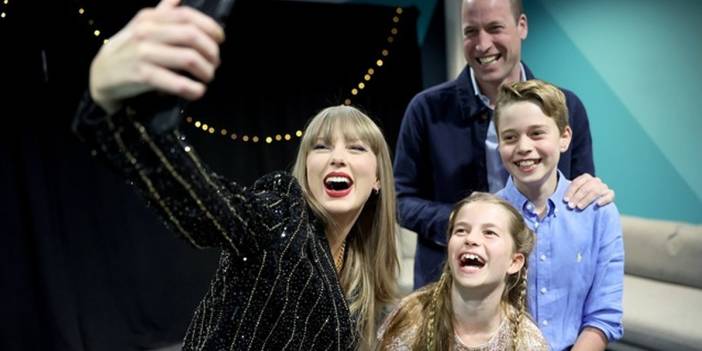 Taylor Swift konserinde 'kraliyet' kutlaması