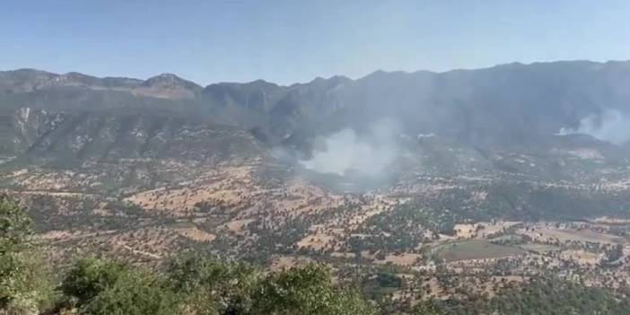 MSB: PKK'lı teröristler saklanmak için ormanları ateşe veriyor
