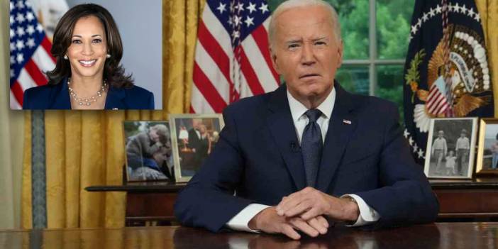 ABD Başkanı Biden adaylıktan çekildi: Adaylıkta Kamala Harris'i destekliyorum