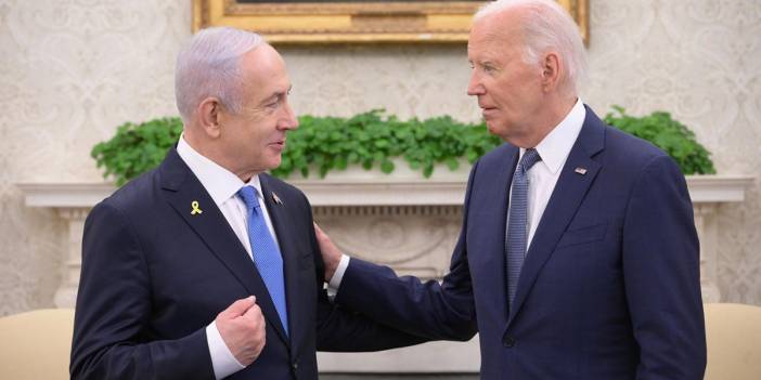 Biden Netanyahu ile Beyaz Saray’da görüştü