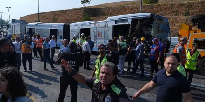 Metrobüs kazasında sürücünün ifadesi ortaya çıktı: Herhangi bir uyarı işareti