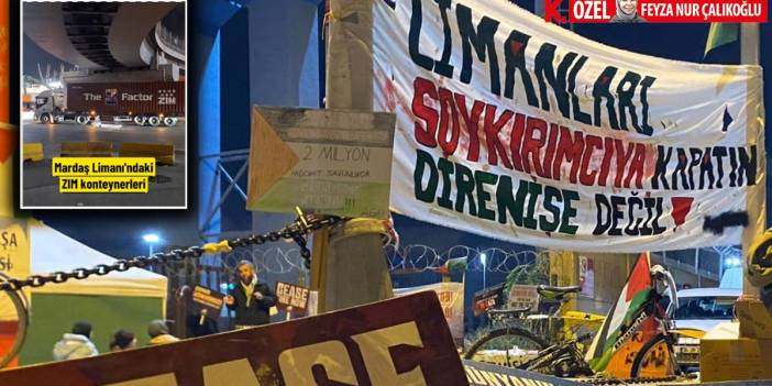 İstanbul Limanları İsrail'e açık... İsrail gemisine izin var Vicdan gemisine izin yok