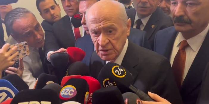 Bahçeli Erdoğan'la görüş ayrılığı sorusuna sinirlendi