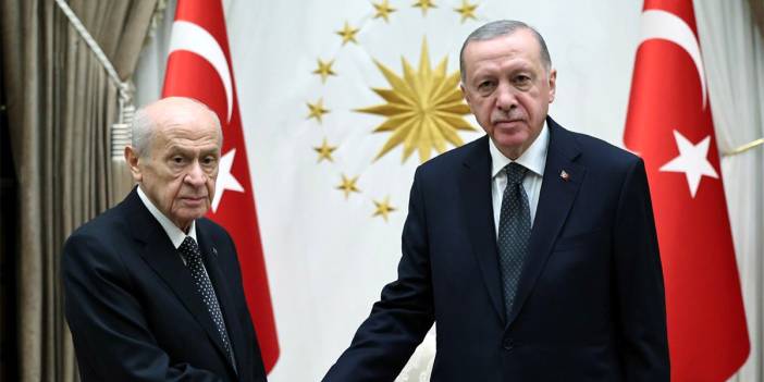 Cumhurbaşkanı Erdoğan, MHP lideri Bahçeli ile görüştü