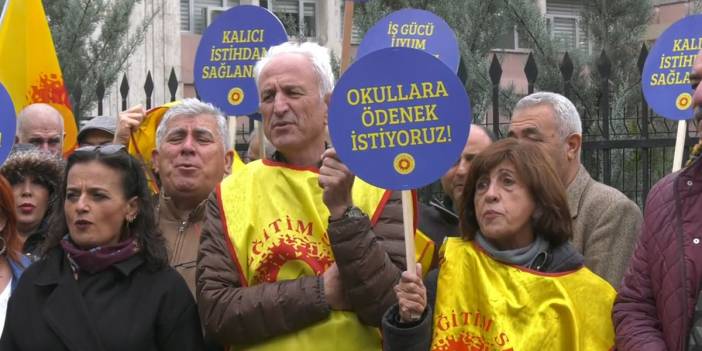 Eğitim-Sen'den MEB binası önünde protesto: ‘MEB bütçesi, eğitim sistemindeki sorunları çözmekten uzak’