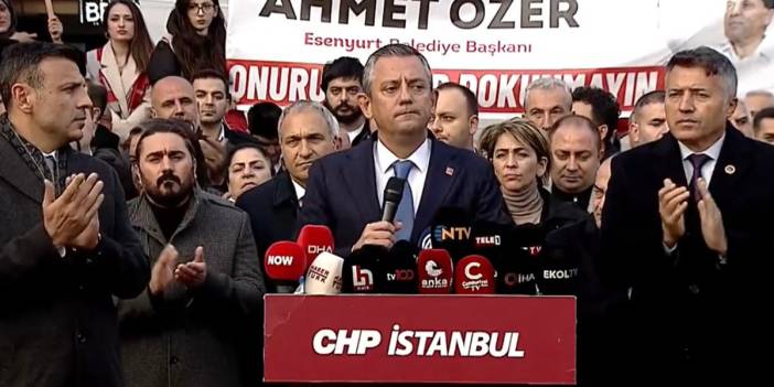 CHP'den Esenyurt kararı: Ahmet Özer göreve dönene kadar nöbete devam