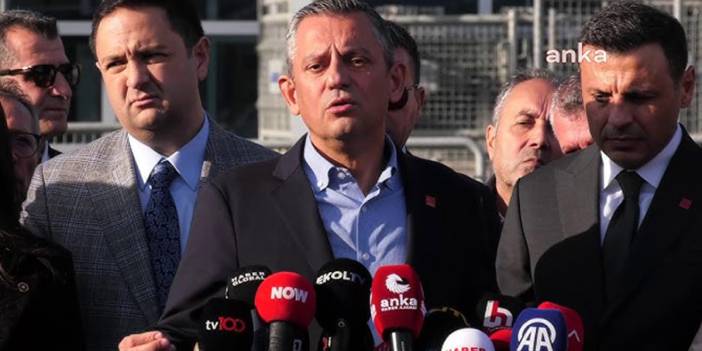 Özel, Silivri Cezaevi önünde: Can Atalay'ı AYM'ye rağmen salmayanlar 9 IŞİD'liyi saldı