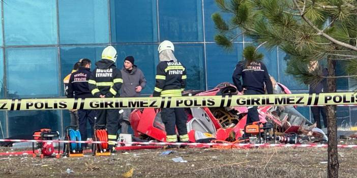 Muğla'da hastaneye çarpan ambulans helikopter düştü: 4 kişi hayatını kaybetti