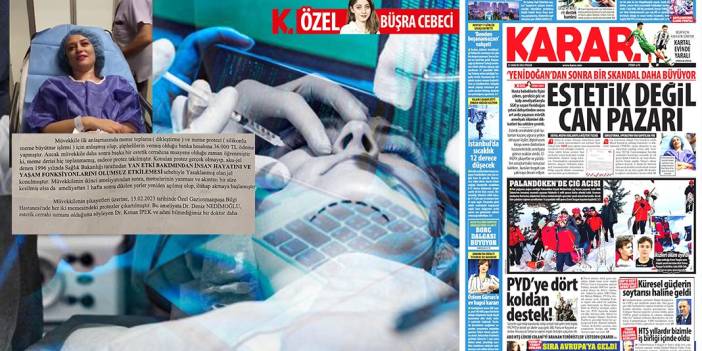 ‘Yenidoğan’dan sonra bir skandal daha büyüyor: Estetik değil can pazarı