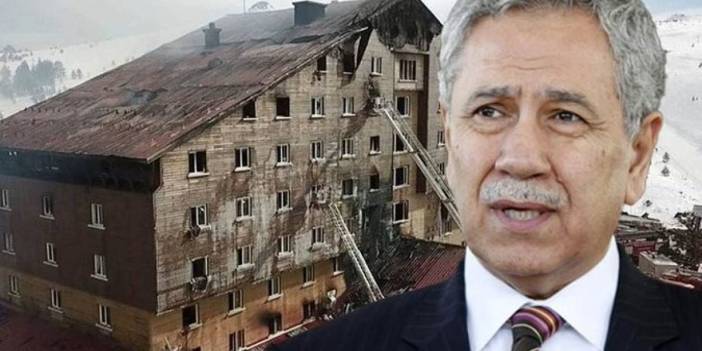 Arınç'tan 'Kartalkaya yangını' yorumu: Burası turizm yatırımları alanında! O zaman sorumlu Turizm Bakanlığı