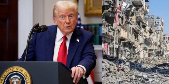 Trump Gazzelileri sürgün planını böyle savundu: Şiddetsiz bir bölgede yaşamalarını istiyorum