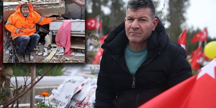 6 Şubat’ın en acı fotoğraflarından biri: '2 sene oldu, ateş hiç sönmüyor'