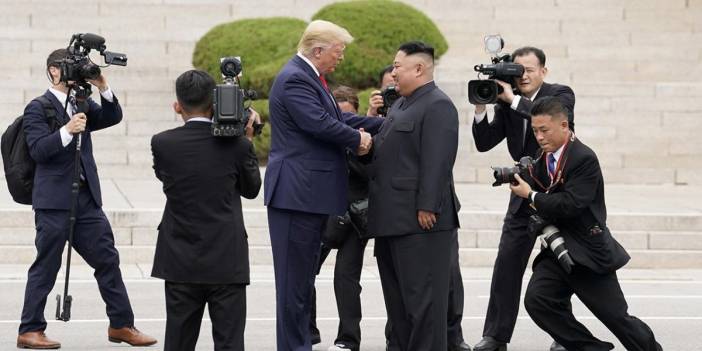 Trump, Kuzey Kore ile ilgili temaslara devam edeceği mesajını verdi