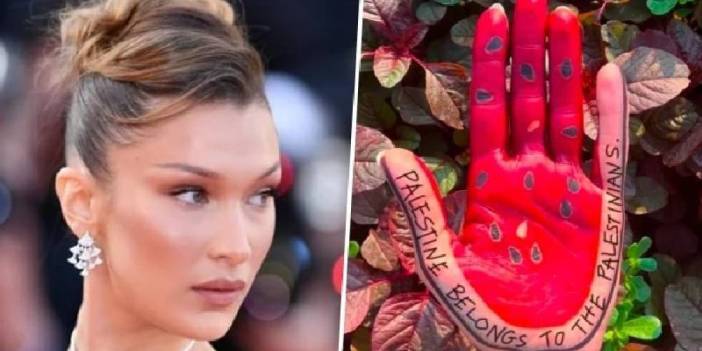 Bella Hadid: Filistin her zaman Filistinlilerin olacaktır