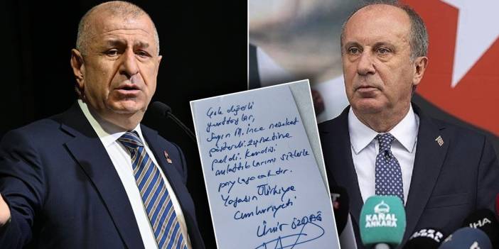 Muharrem İnce, Özdağ'ı ziyaret etti: 'Can güvenliğim yok'