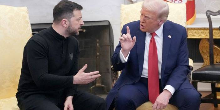 Beyaz Saray’da tarihi rezalet! Trump Zelenskiy'i dünyanın gözü önünde tehdit etti