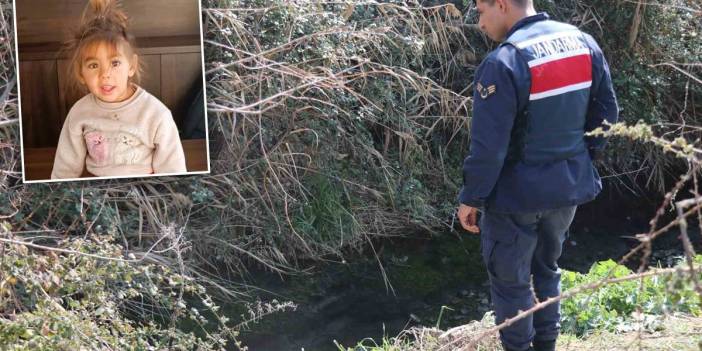 Denizli'de dün kaybolmuştu: 4 yaşındaki Nazlı'nın cansız bedeni dere yatağından çıktı