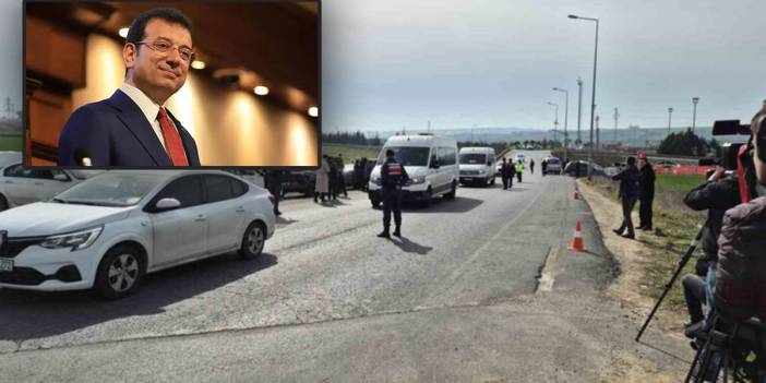 51 tutukluyla birlikte Marmara Cezaevi'ne getirildi... Ekrem İmamoğlu Silivri'de