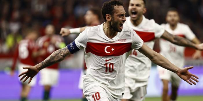 Milliler A Ligi'ne yükseldi: Ay-Yıldızlı ekip, UEFA Uluslar Ligi Play-Off maçında Macaristan'ı eledi