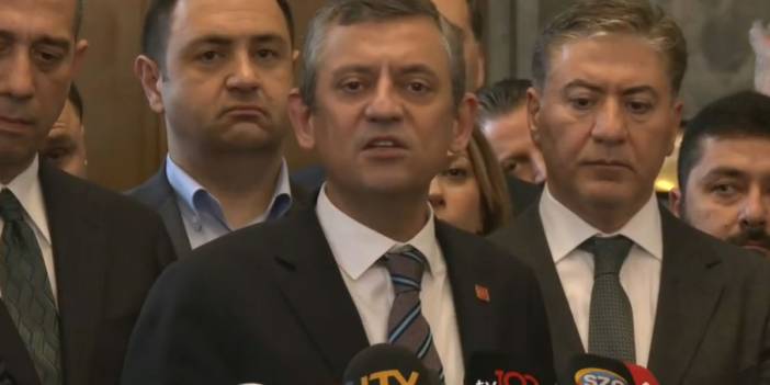 Özgür Özel açıkladı: CHP'nin cumhurbaşkanı adayı İmamoğlu oldu