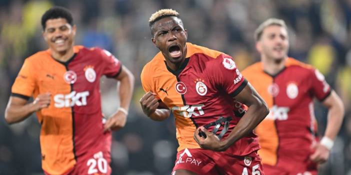 Olaylı derbi Galatasaray'ın: 4 kırmızı kart 3 gol