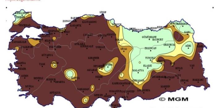Meteoroloji'nin korkutan haritası yayınlandı: Türkiye 'felaket' alarmında! Harita kahverengine döndü