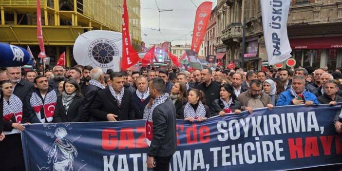 Sen Filistin için yürüyemezsin