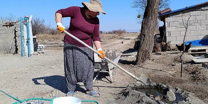 İnşaattan düşen eşine yardım olsun derken usta oldu! Kadının gücü bir kez daha başardı: Şimdi işlerin aranan ustası…