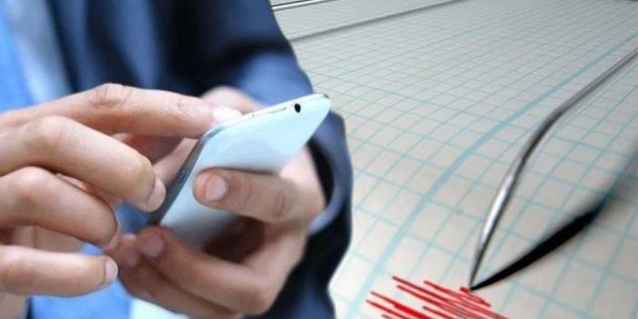 Deprem uyarısı, depremden saniyeler önce geldi!