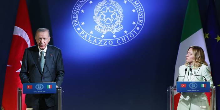 Erdoğan Meloni ile bir araya geldi: İtalya AB sürecimize desteğini sürdürecek
