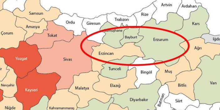 Erzincan, Erzurum ve Bayburt için tarih verildi! 13 derece birden düşecek, acilen önleminizi alın