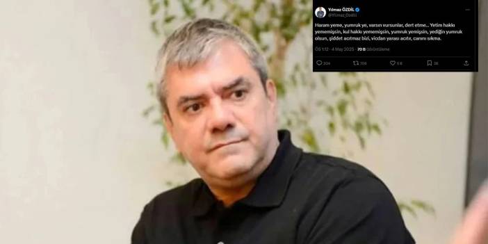 Yılmaz Özdil'den Özgür Özel'e yumruklu saldırı sonrası destek mesajı: "Yediğin yumruk olsun..."