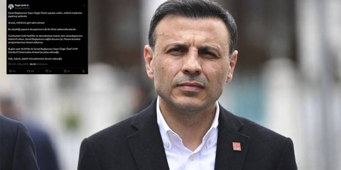CHP’li Özgür Çelik, Özgür Özel’e yapılan saldırıya tepki gösterdi: “İki elimiz yakasında olacak”