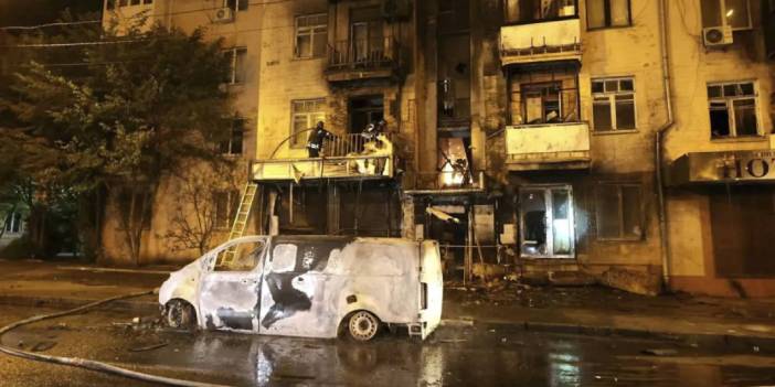 Rusya'dan Kiev’e İHA Saldırısı: 11 Yaralı
