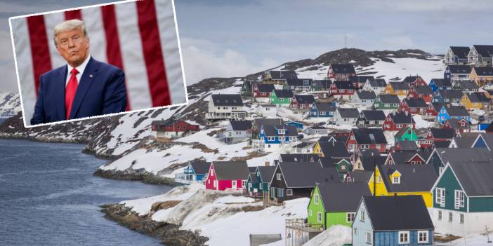 Trump: Grönland'ı askeri güçle kontrol altına alabiliriz