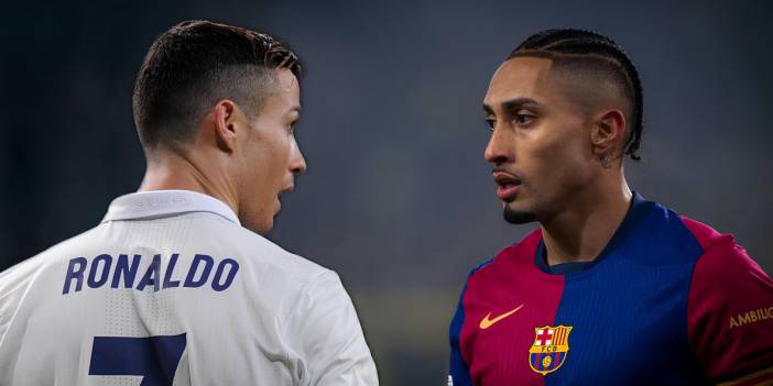 Raphinha rekora ortak oldu! Ronaldo ile Şampiyonlar Ligi'nin zirvesindeler