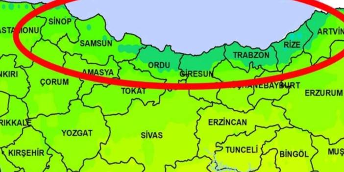 Trabzon, Samsun, Ordu, Rize ve Artvin'e 10 Mayıs uyarısı! Aniden bastıracak, baştan aşağı ıslatacak