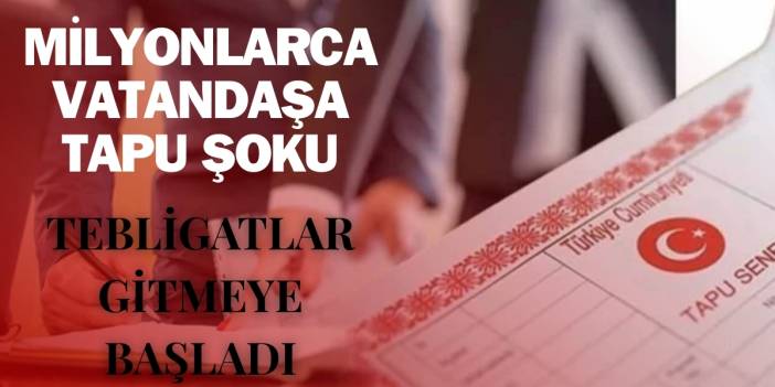 Tapuda 'o hileyi' yapanlar dikkat! GİB'den ceza yağmuru başladı: Milyonlarca ev sahibi risk altında!