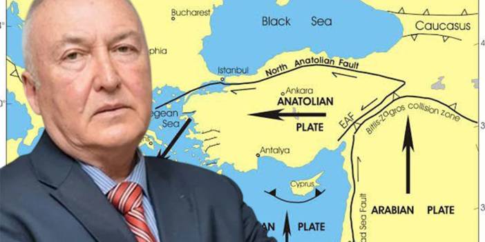 6 milyar giga tonluk dev gerilim: Prof. Dr. Ahmet Ercan deprem beklediği 3 yeri haritada gösterdi!
