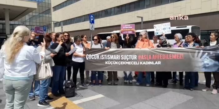 Çam ve Sakura Şehir Hastanesi’nde zihinsel engelli çocuğa cinsel istismar iddiaları... Kadınlar, hastane önünde eylem yaptı