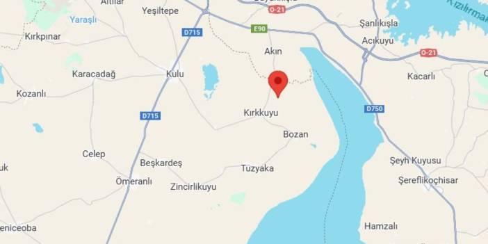 Konya'da 5,2 büyüklüğünde deprem
