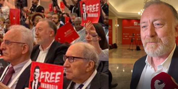 'Free İmamoğlu' pankartı kaldırmamışlardı... Sezai Temelli nedenini açıkladı
