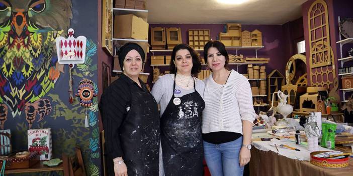 Hobi diye başladılar, 8 yıldır taleplere zar zor yetişiyorlar! O kentte ustalara taş çıkartıyorlar