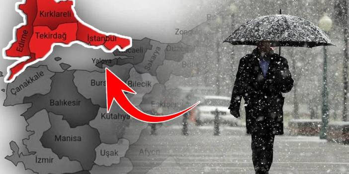 İstanbul, Edirne, Tekirdağ üzerinden Türkiye'ye giriş yapacak! Pazartesi gününden itibaren kabus başlıyor. Kış geri geliyor!