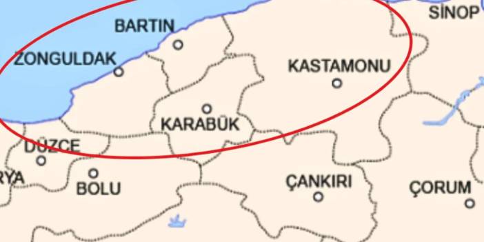 Düzce, Bolu, Karabük, Çankırı ve Kastamonu'ya kırmızılı alarm verildi! Kimse bunu beklemiyordu, gökten binlerce yağacak