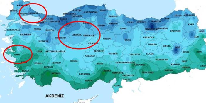İstanbul ve İzmir'e kırmızı kodlu uyarı! Balkanlar üzerinden geldi: Yüzlercesi bir anda çakacak